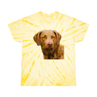 Chesapeake Bay Retriever Unisex Tie-Dye Tee, Cyclone