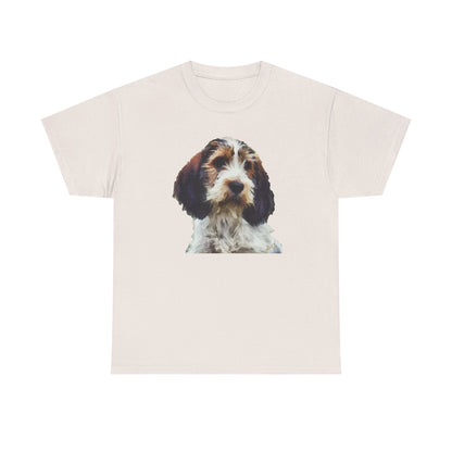 Petit Basset Griffon Unisex Heavy Cotton Tee