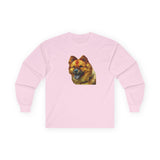 Chow Unisex Cotton Long Sleeve Tee