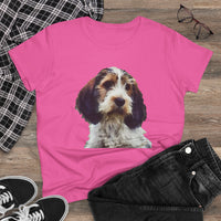 Petit Basset Griffon Vendéen Women's Midweight Cotton Tee