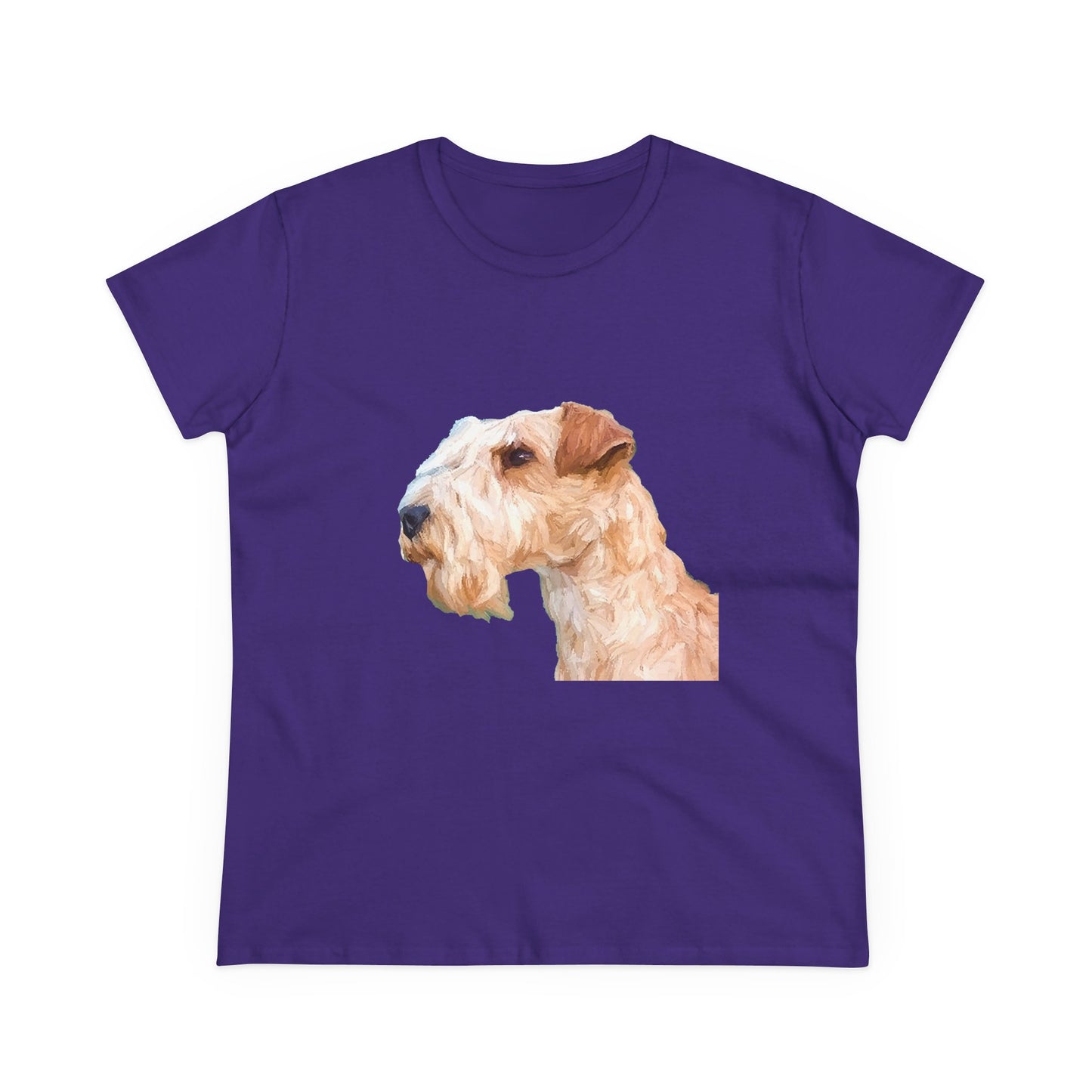 Lakeland Terrier Women's Midweight Cotton Tee
