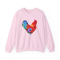 Rooster 'Craw' Unisex 50/50 Crewneck Sweatshirt