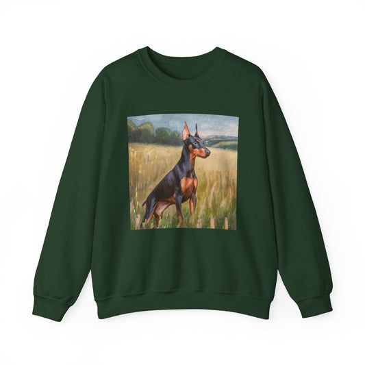 German Pinscher Unisex 50/50 Crewneck Sweatshirt