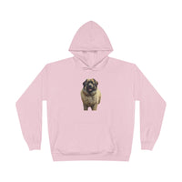 Caucasian Shepherd Dog Unisex Fleece Lined Pullover Hoodie Sweatshirt