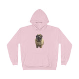Caucasian Shepherd Dog Unisex Fleece Lined Pullover Hoodie Sweatshirt