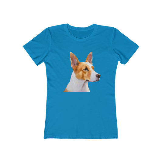 Canaan Dog of Israel Women's Ringspun Cotton Tee