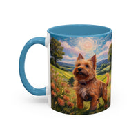 Norwich Terrier Accent Coffee Mug