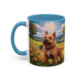 Norwich Terrier Accent Coffee Mug