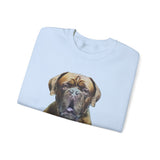 Dogue de Bordeaux Unisex 50/50 Crewneck Sweatshirt