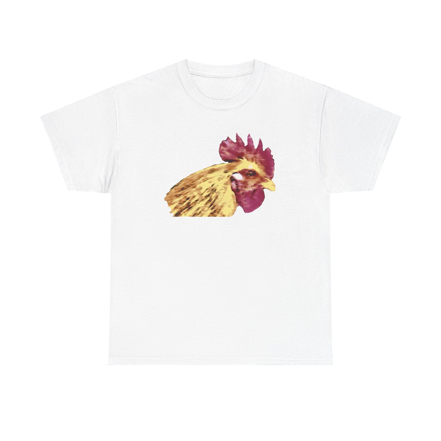Rooster 'Spencer' Unisex Heavy Cotton Tee: Your Wardrobe's New Best Friend