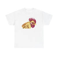Rooster 'Spencer' Unisex Heavy Cotton Tee: Your Wardrobe's New Best Friend