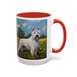 Bouvier des Ardennes  Accent Coffee Mug - 2 Sizes