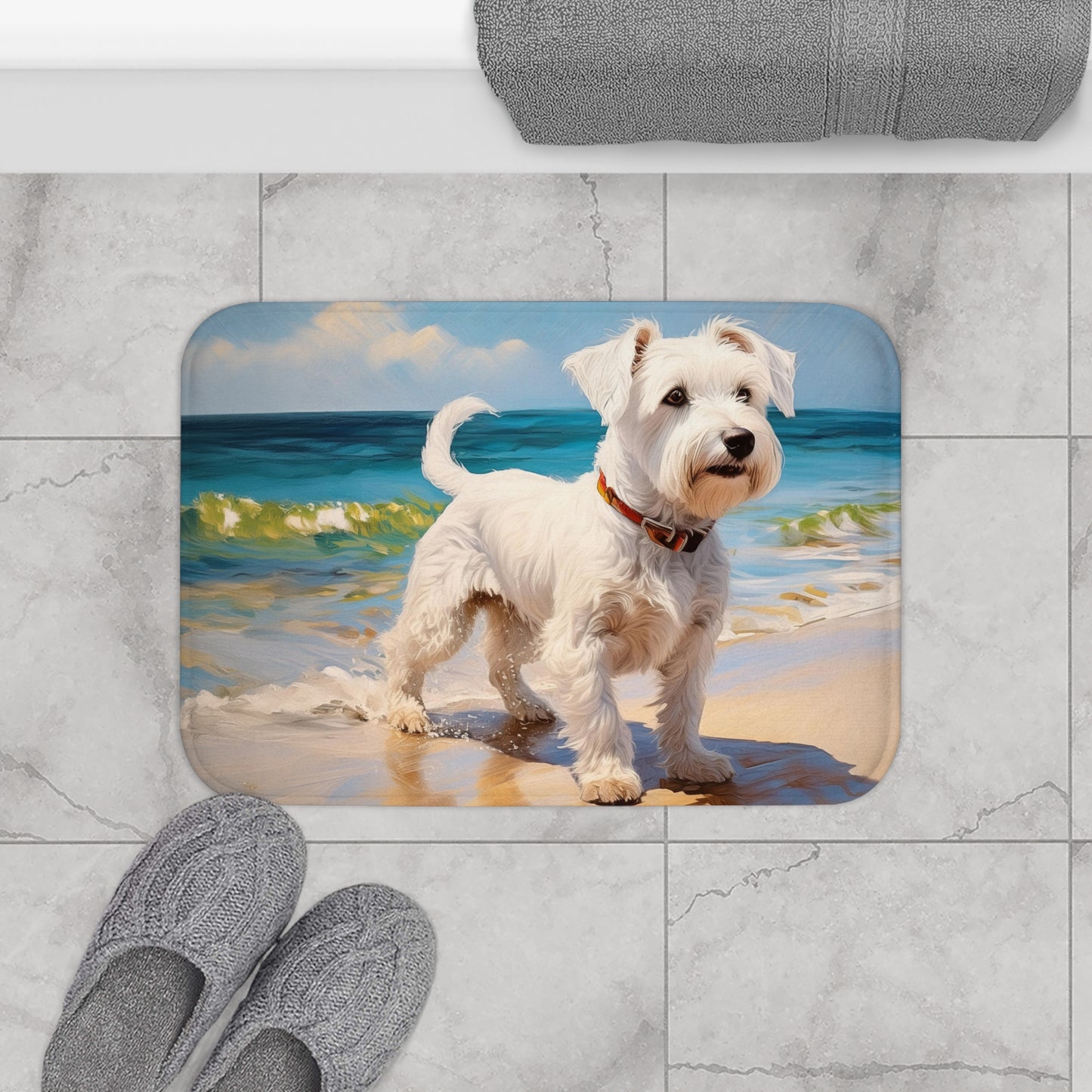 Sealyham Terrier - Bathroom Rug Mat