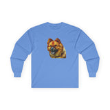 Chow Unisex Cotton Long Sleeve Tee