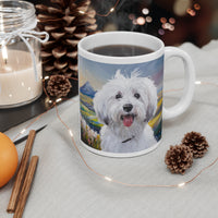 Coton Tulear Ceramic Mug 11oz: A Pawsitively Delightful Sip!