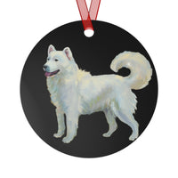 Hokkaido Holiday Charm: The Enchanted Metal Christmas Ornament
