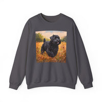 Black Russian Terrier Unisex 50/50 Crewneck Sweatshirt