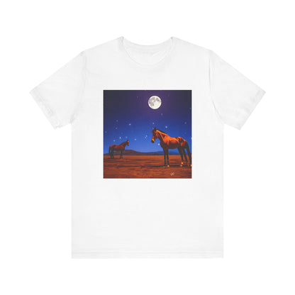 Moonlight Horses Unisex Jersey Short Sleeve Tee
