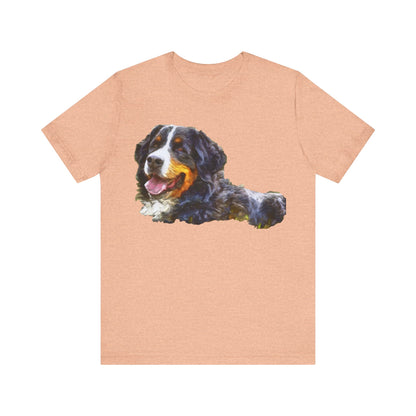 Bernese Mountain Dog Unisex Jersey Short Sleeve Tee