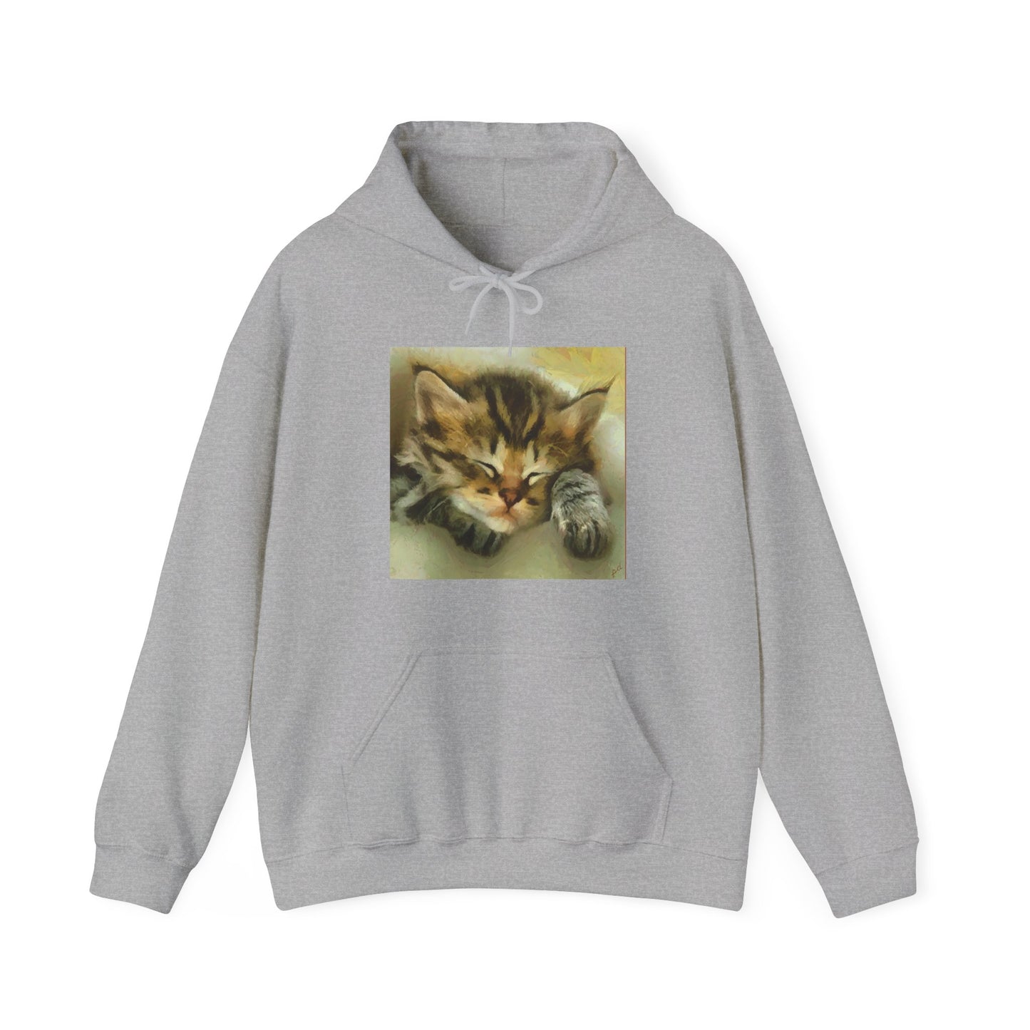 Sleepy Brucie the Cat - Clasasic 50/50 Hoodie
