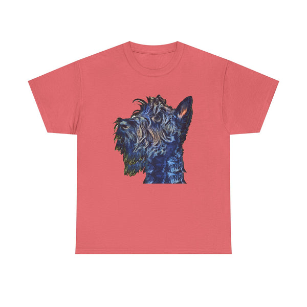 Scottish Terrier 'Scotty' Unisex Heavy Cotton Tee