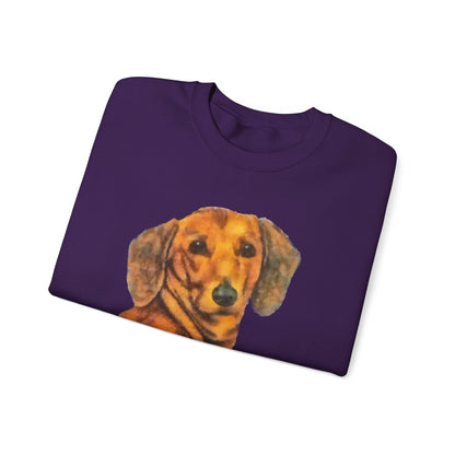 Dachshund 'Doxie #1' Unisex 50/50 Crewneck Sweatshirt