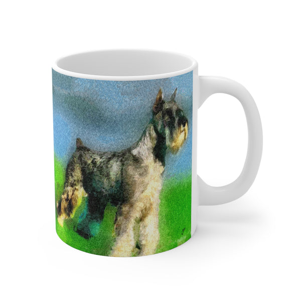 Schnauzer Ceramic Mug 11oz