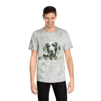 Weimaraner "Greyson" Unisex Cotton Color Blast T-Shirt