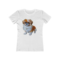 Pekingese -  Women's Slim Fit Ringspun Cotton Tee