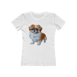 Pekingese -  Women's Slim Fit Ringspun Cotton Tee