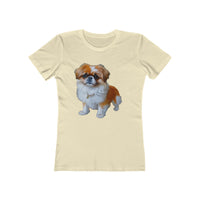 Pekingese -  Women's Slim Fit Ringspun Cotton Tee