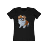 Pekingese -  Women's Slim Fit Ringspun Cotton Tee