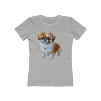 Pekingese -  Women's Slim Fit Ringspun Cotton Tee