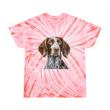 German Wirehaired Pointer Classic Tie-Dye Tee, Cyclone