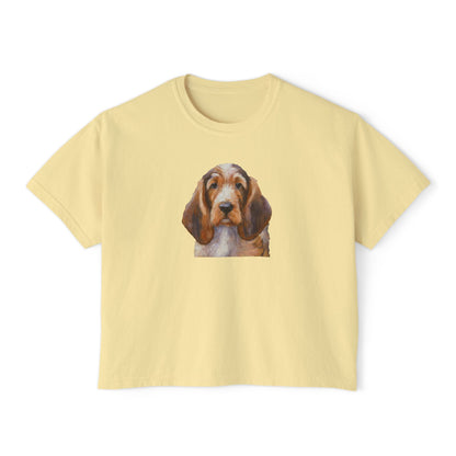 Basset Fauve de Bretagne Women's Oversized Boxy Tee