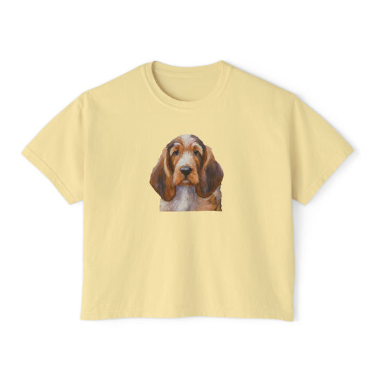 Basset Fauve de Bretagne Women's Oversized Boxy Tee