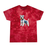 White Schnauzer Tie-Dye Tee