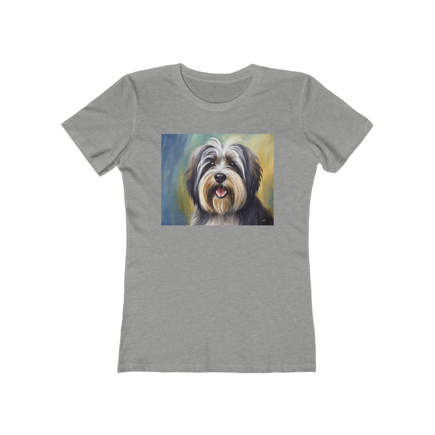 Tibetan Terrier Women's Slim Fitted Ringspun Cotton Tee