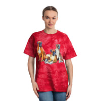 Boxer Quartet Unisex Cotton Tie-Dye Tee, Crystal