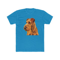 Irish Terrier 'Jocko' Men's Fitted Cotton Crew Tee