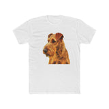 Irish Terrier 'Jocko' Men's Fitted Cotton Crew Tee