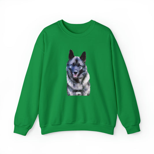 Norwegian Elkhound - Unisex 50/50 Crewneck Sweatshirt
