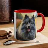 Keeshond 11oz Accent Mug