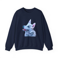 Norwegian Buhund Unisex 50/50 Crewneck Sweatshirt