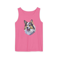 Alaskan Klee Kai Relaxed Fit Ringspun Cotton Tank Top