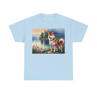 Shiba Inu Unisex Heavy Cotton Tee