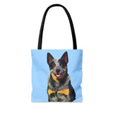 Blue Heeler - Australian Cattle Dog 'Bailey' Tote Bag