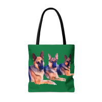 German Shepherd 'Trio' Tote Bag