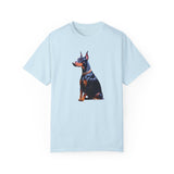 Doberman Pinscher Unisex Relaxed Fit Garment-Dyed T-shirt