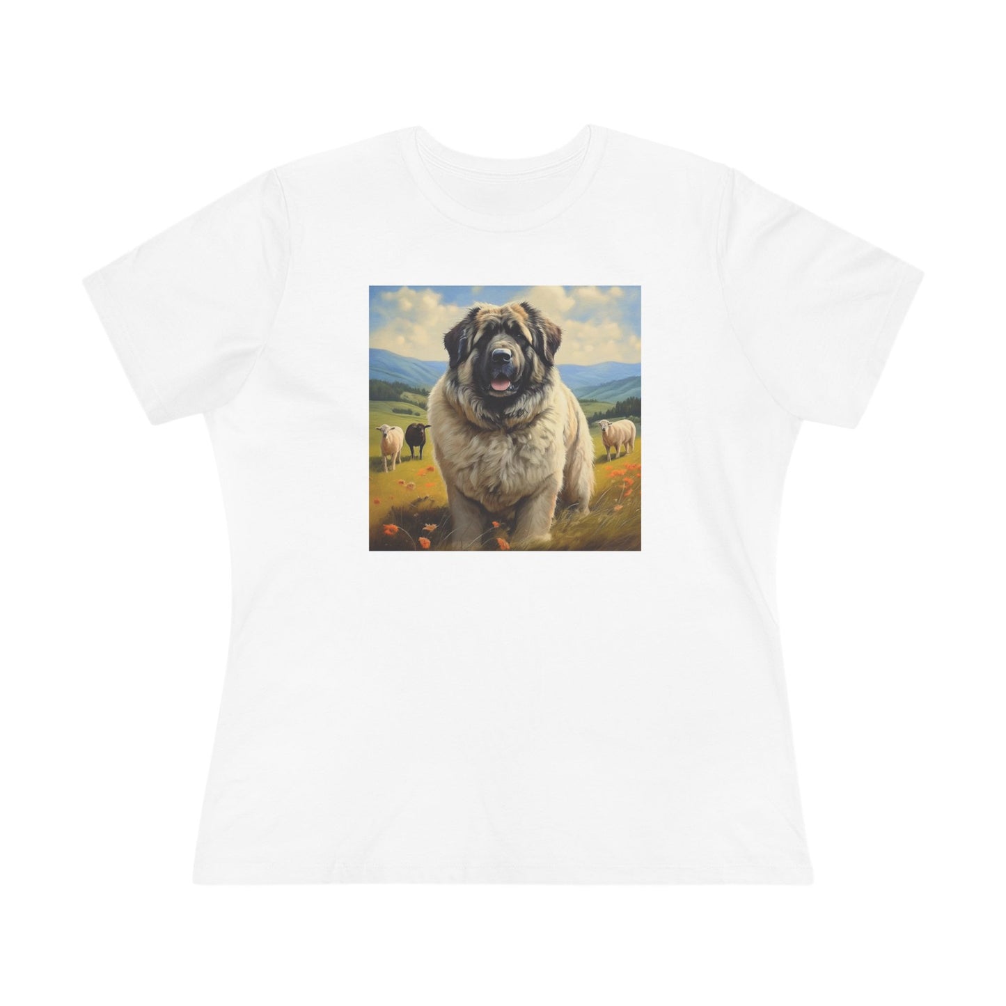 Caucasian Shepherd Dog Women's Relaxed Fit Cotton Tee